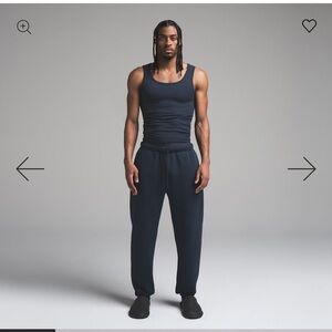 SKIMS Men's Dark Blue Joggers